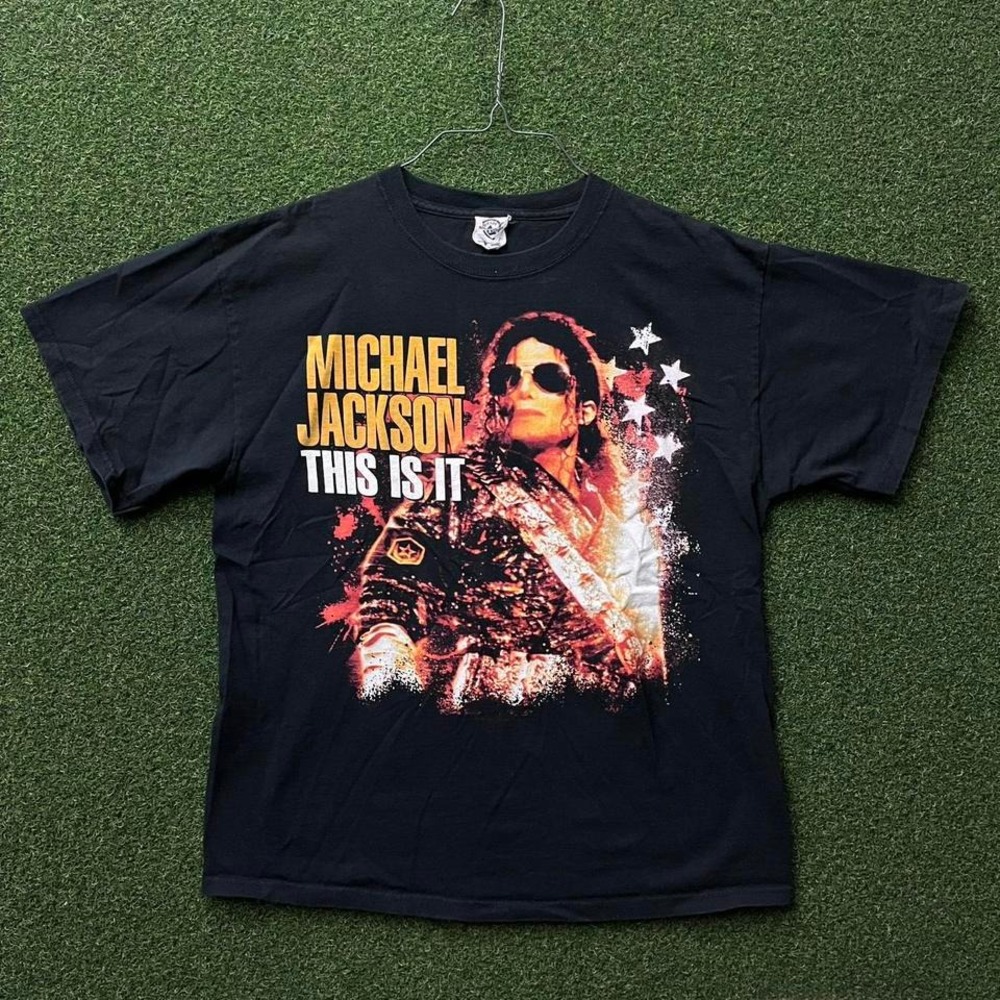 2008 Micheal Jackson This is It Tour Promo Tee‎ Shirt